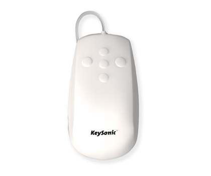 Myszka przewodowa KEYSONIC KSM-3020M-W wodoszczelna IP68 biała